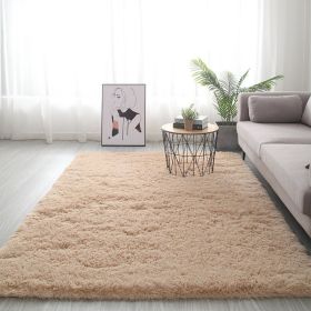 Plush Girl's Room With Tatami Mats Beside The Bed (Option: Beige1-120x200cm)